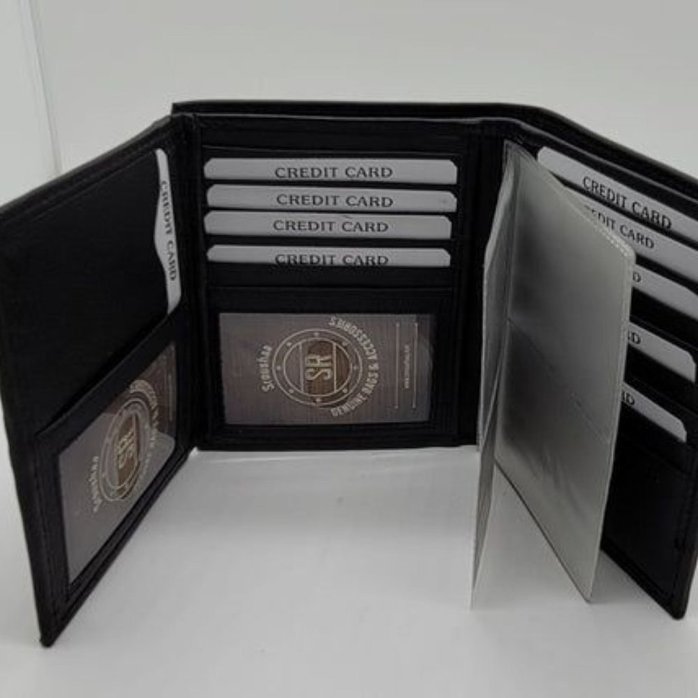 Bifold HipStar Leather RFID Blocking Wallet For Men & Women | Genuine Leather